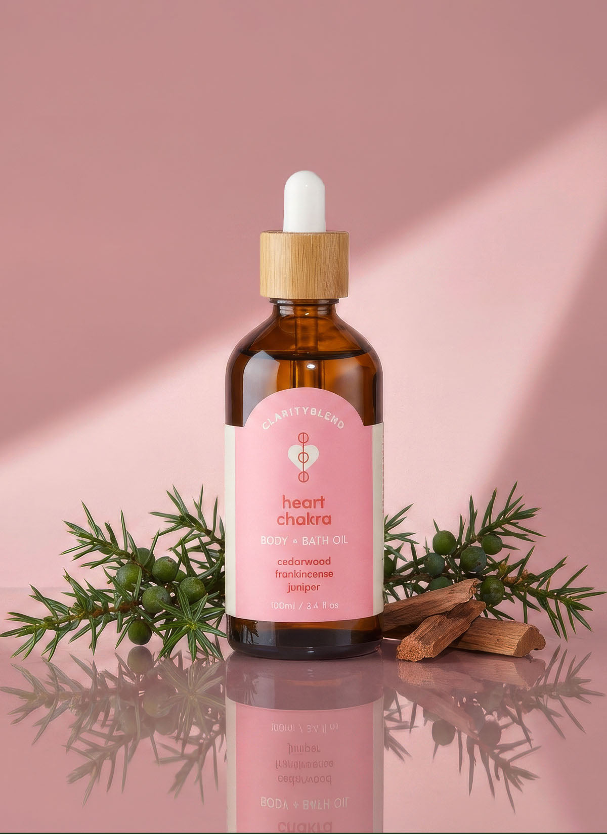 Heart Chakra Body & Bath Oil