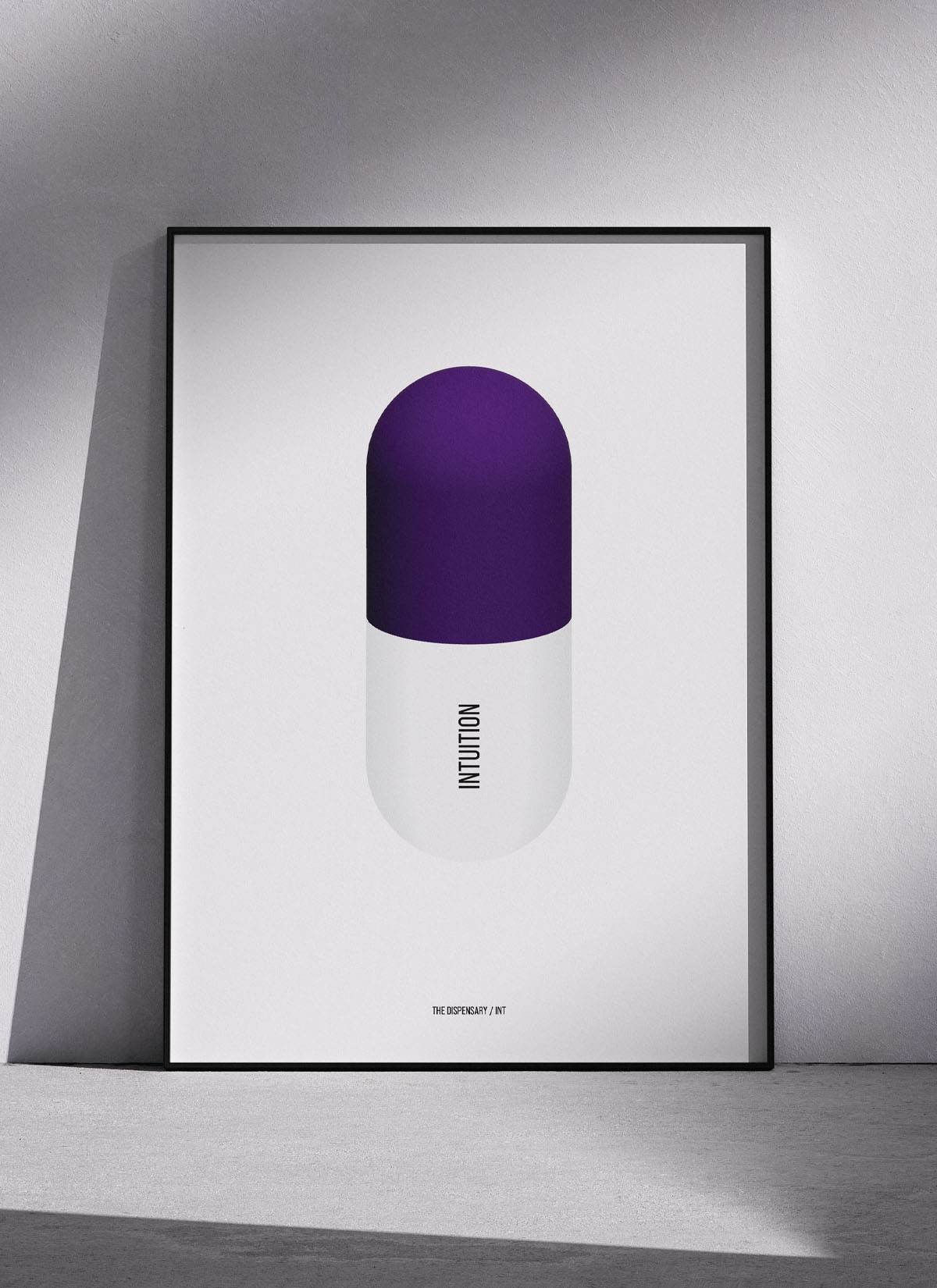 Intuition Pill Art Print