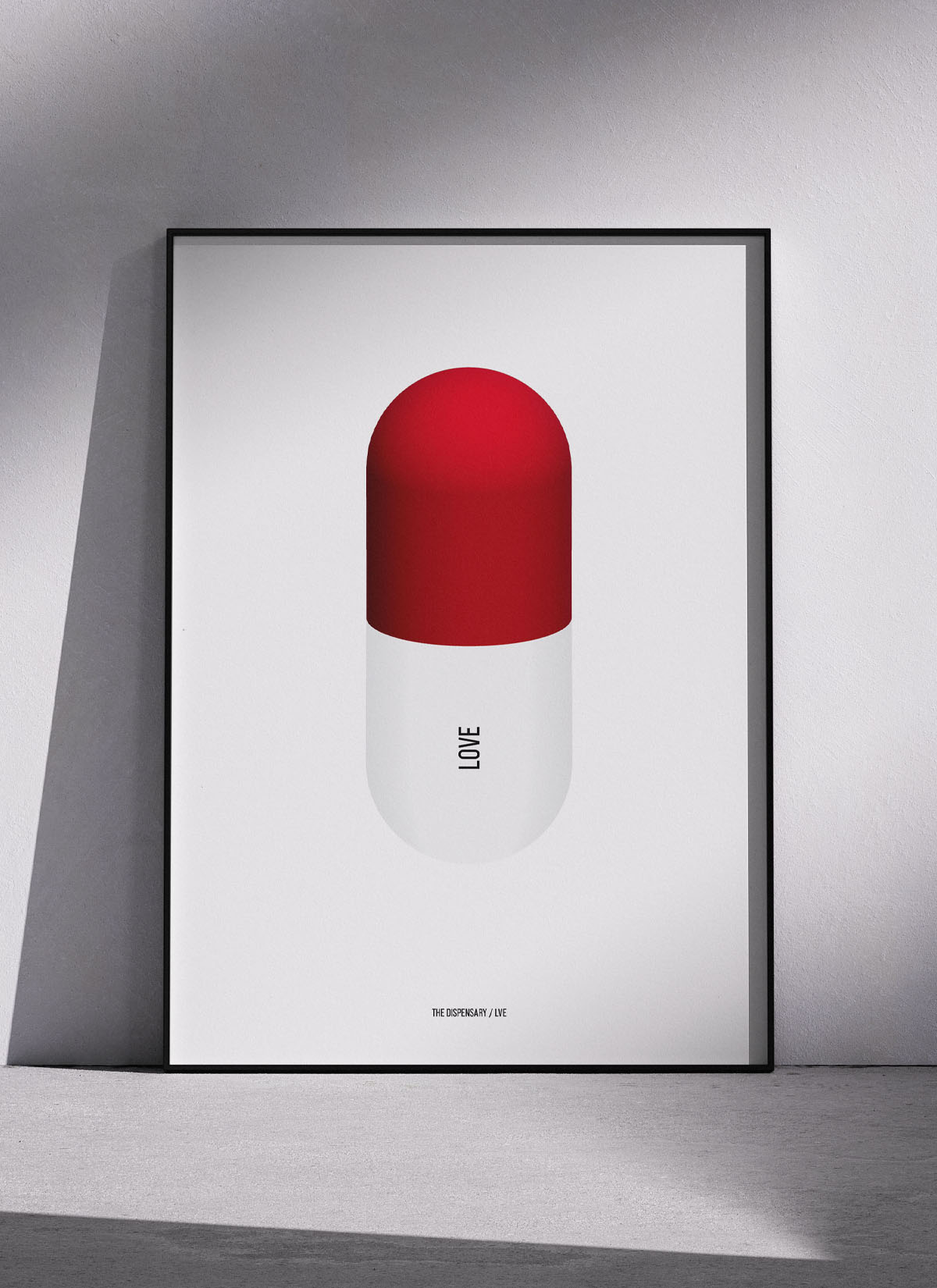 Love Pill Art Print