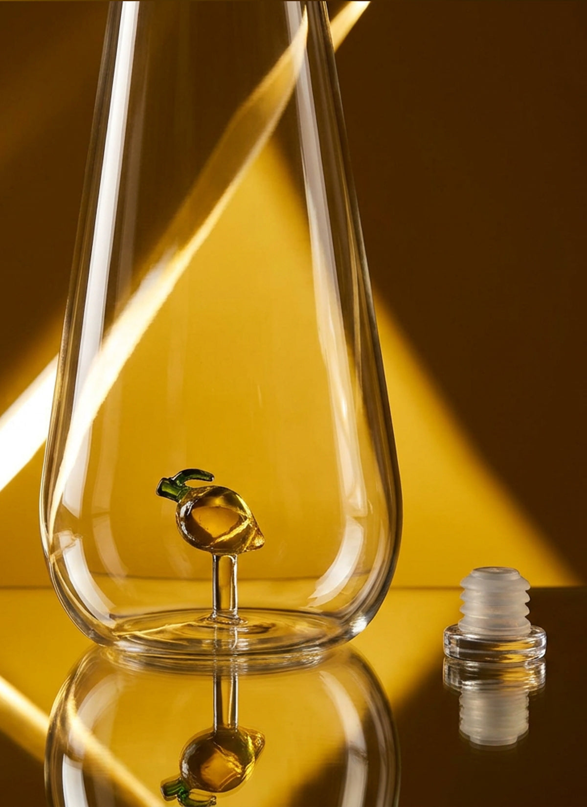 Lemon Glass Bottle