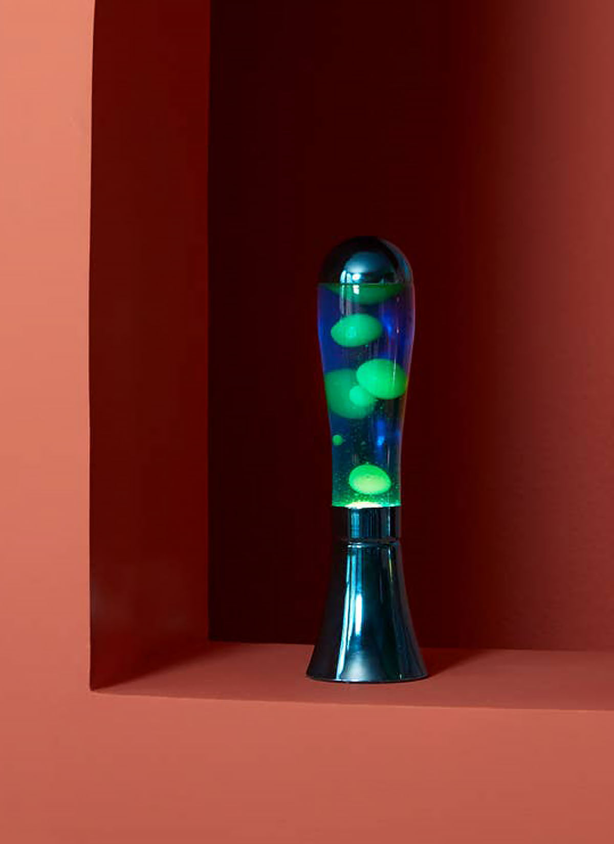 The Aqua & Lime Lava Lamp