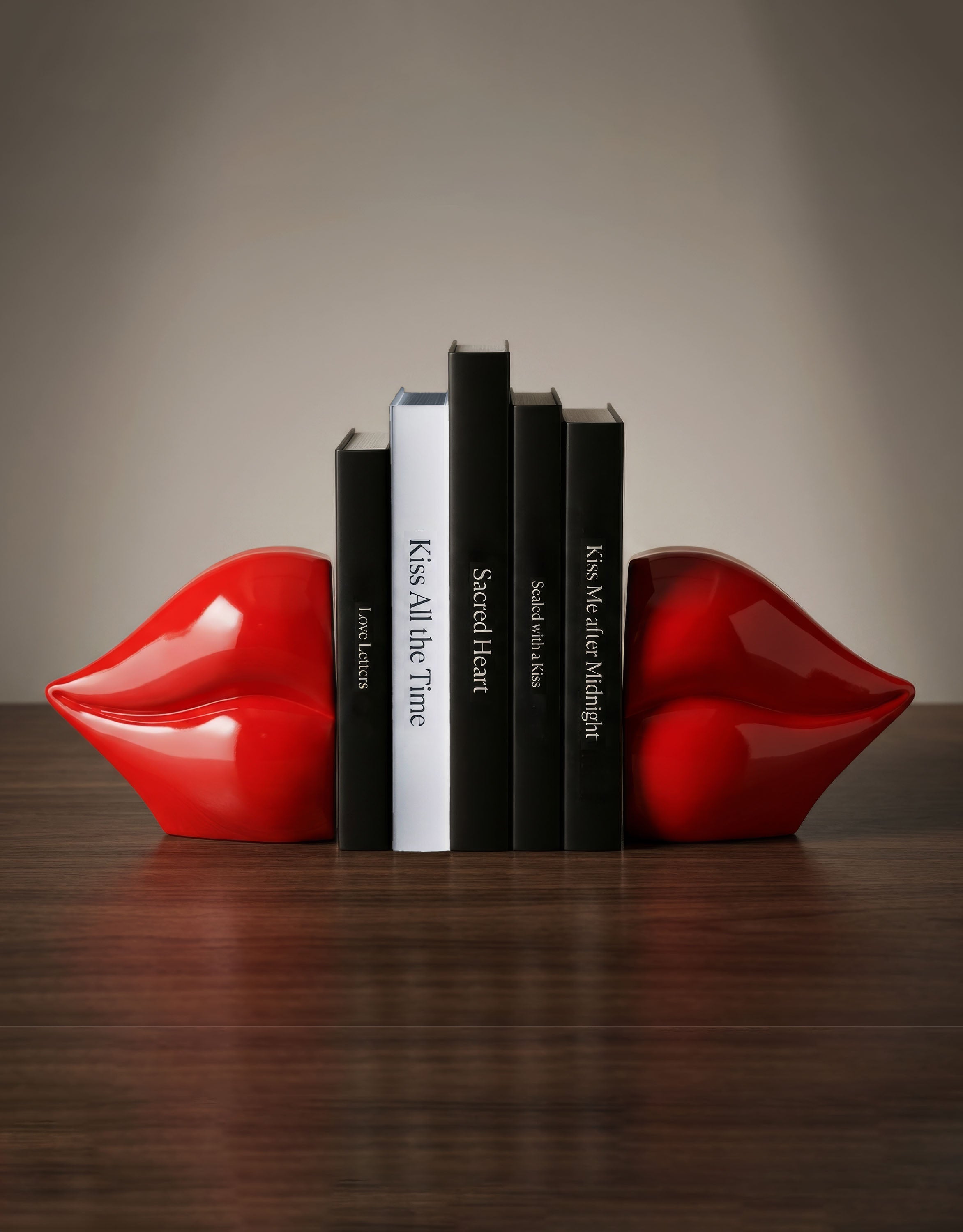Red Lips Bookends