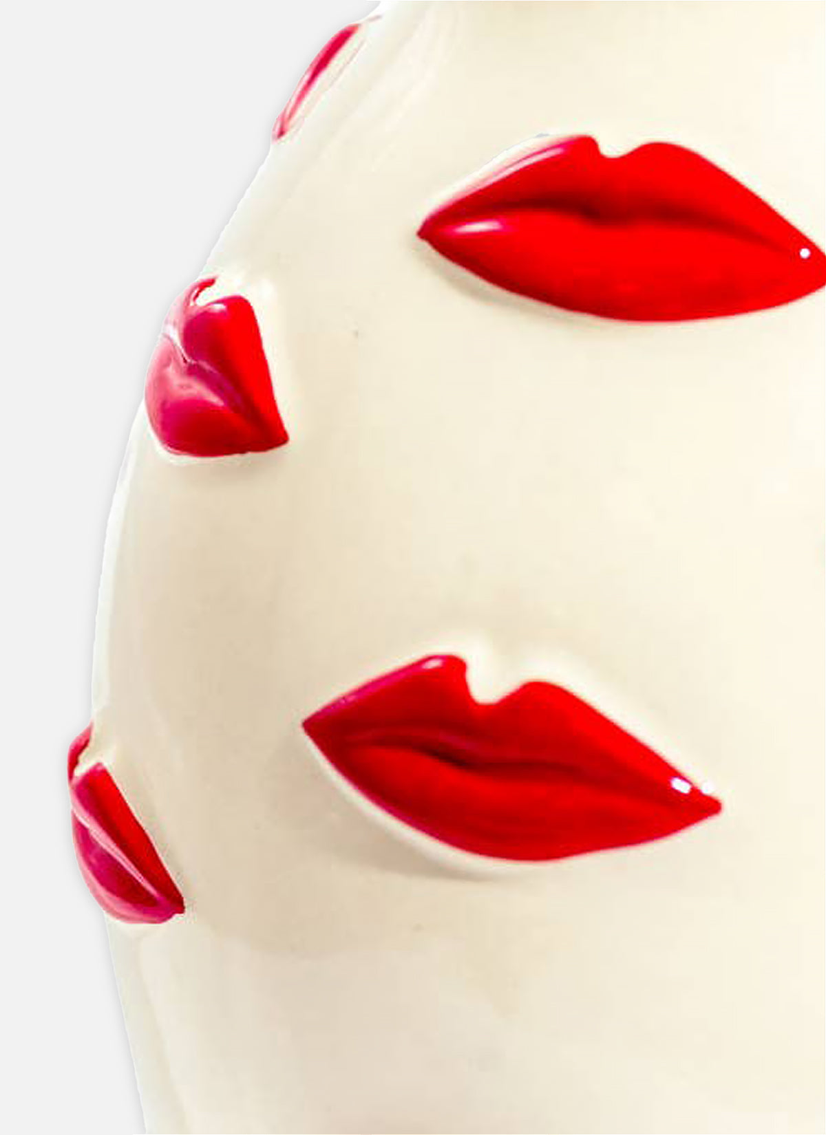 Red Lips Vase