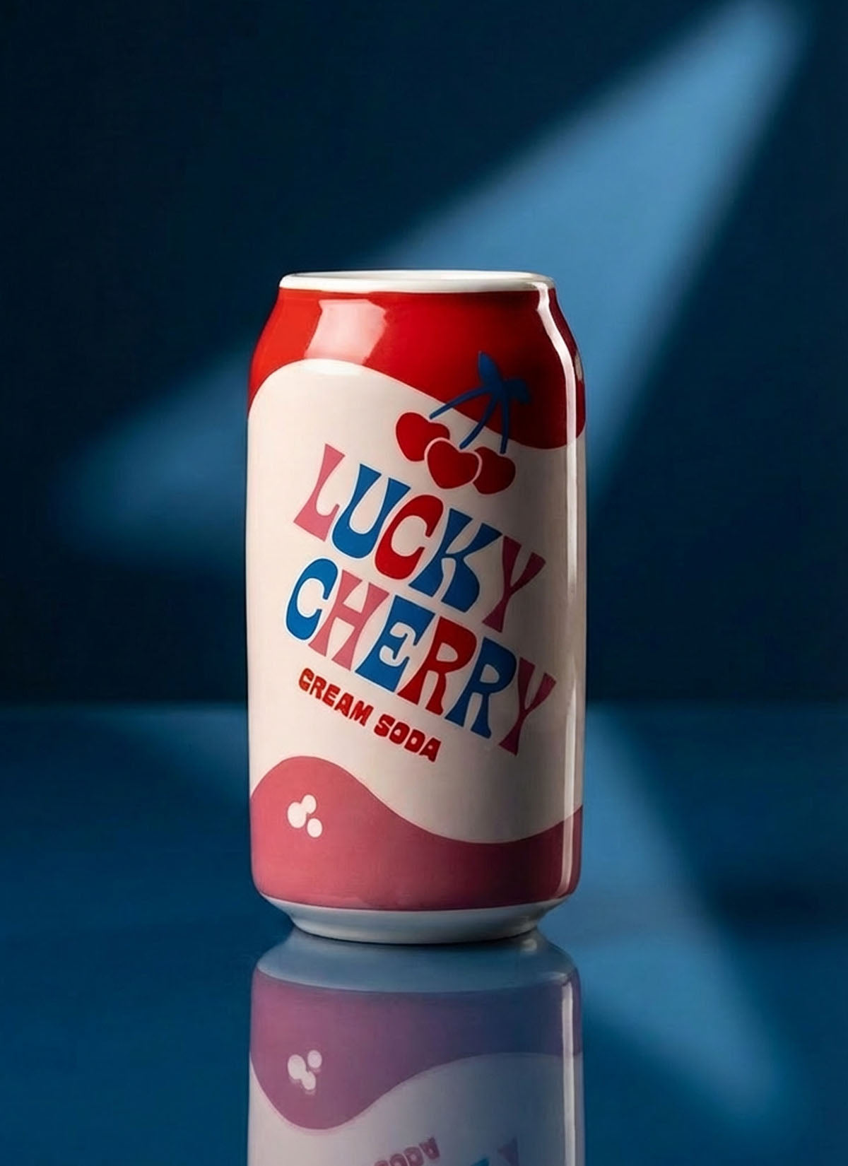 Ceramic Lucky Cherry Vase
