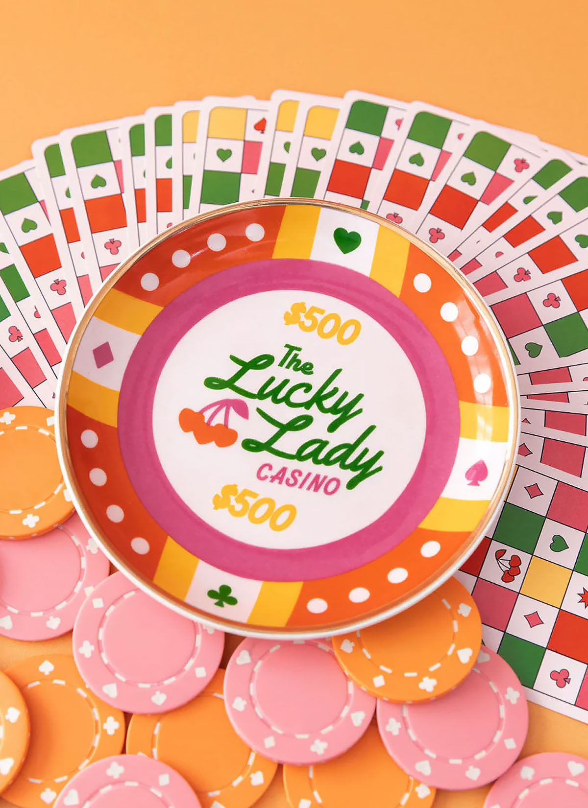 Lucky Lady Trinket Tray