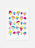 Magic Mushrooms Art Print