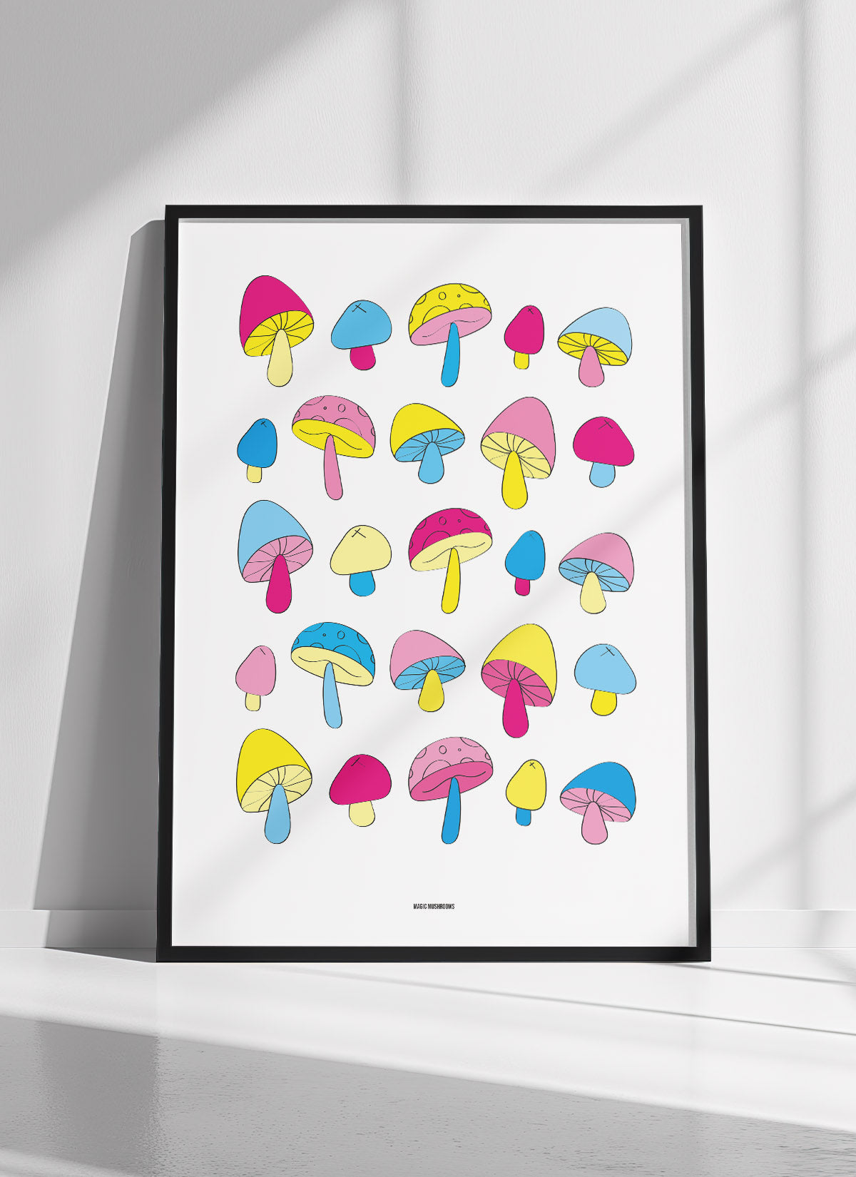 Magic Mushrooms Art Print