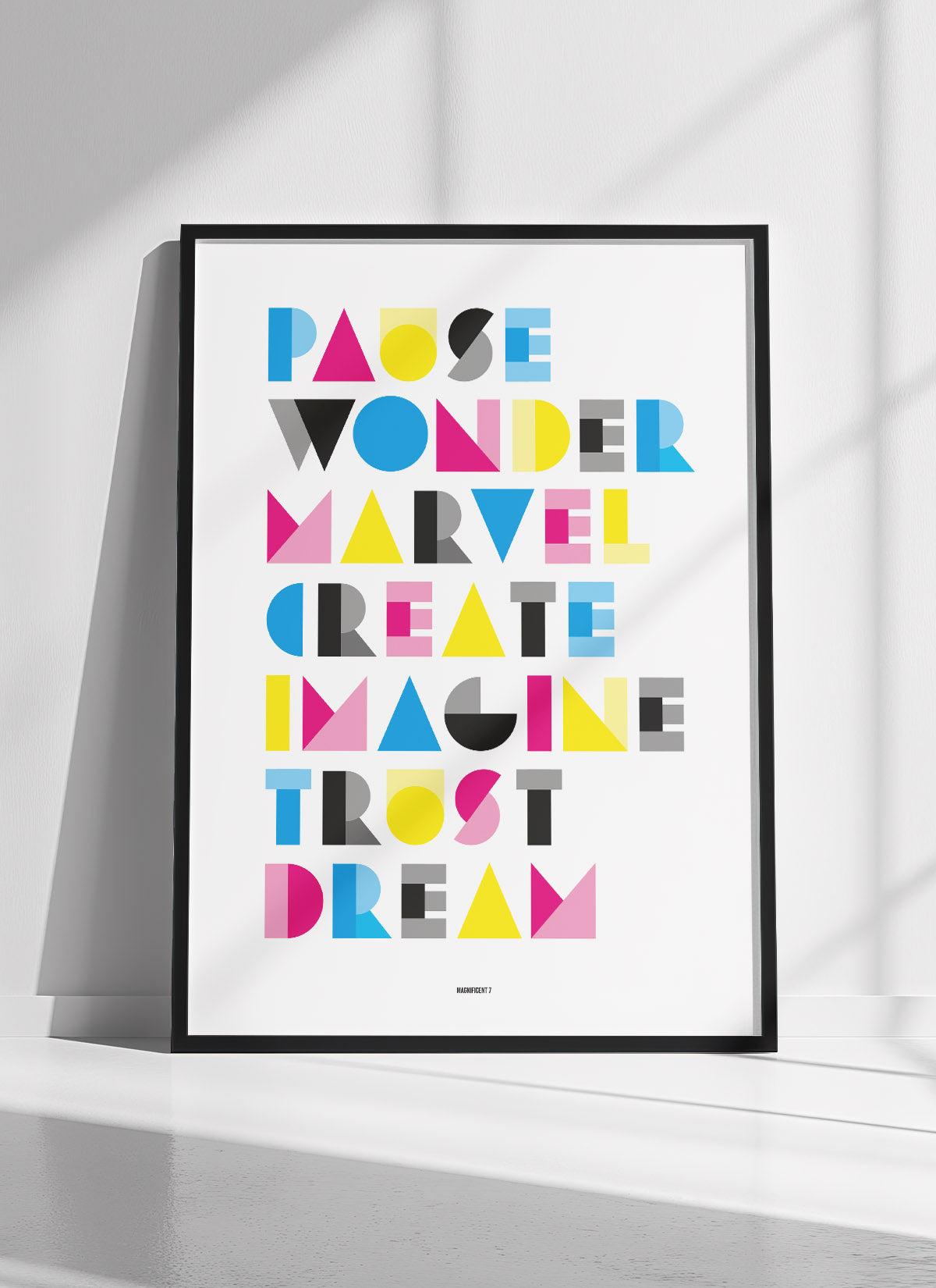 Magnificent 7 Art Print