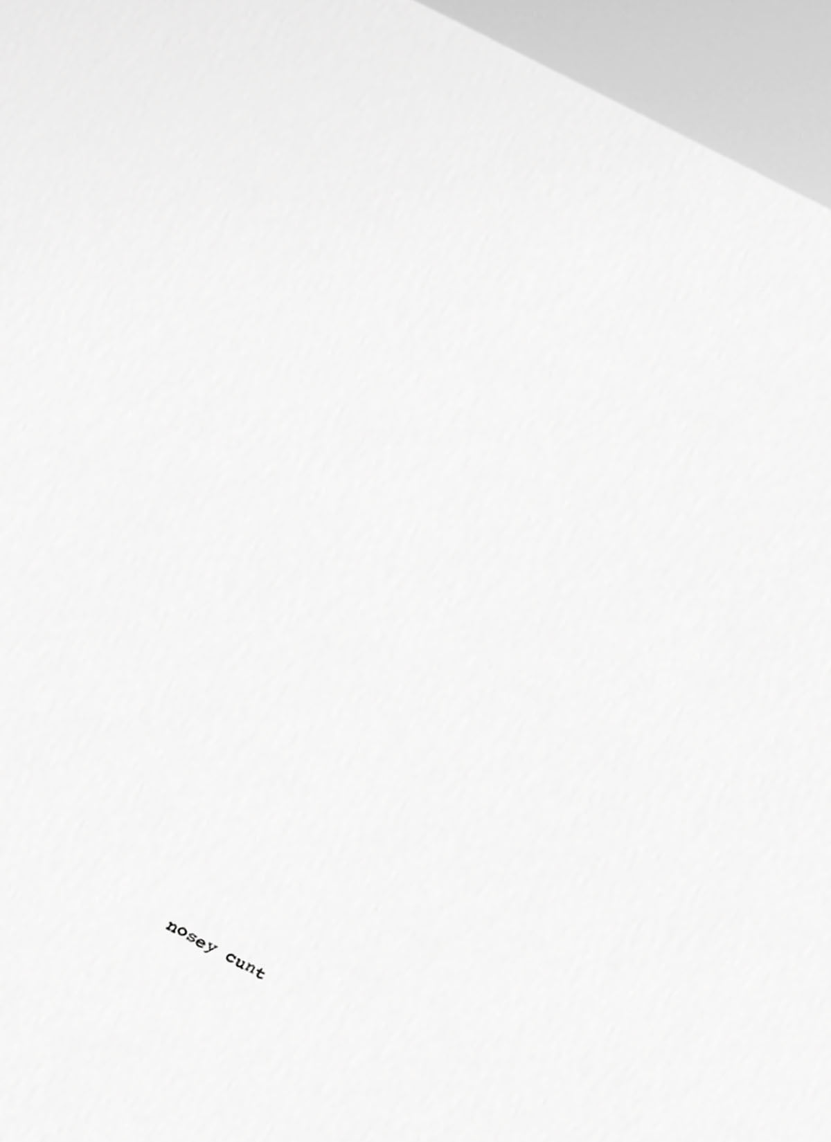 Mind Your Own Business Art Print