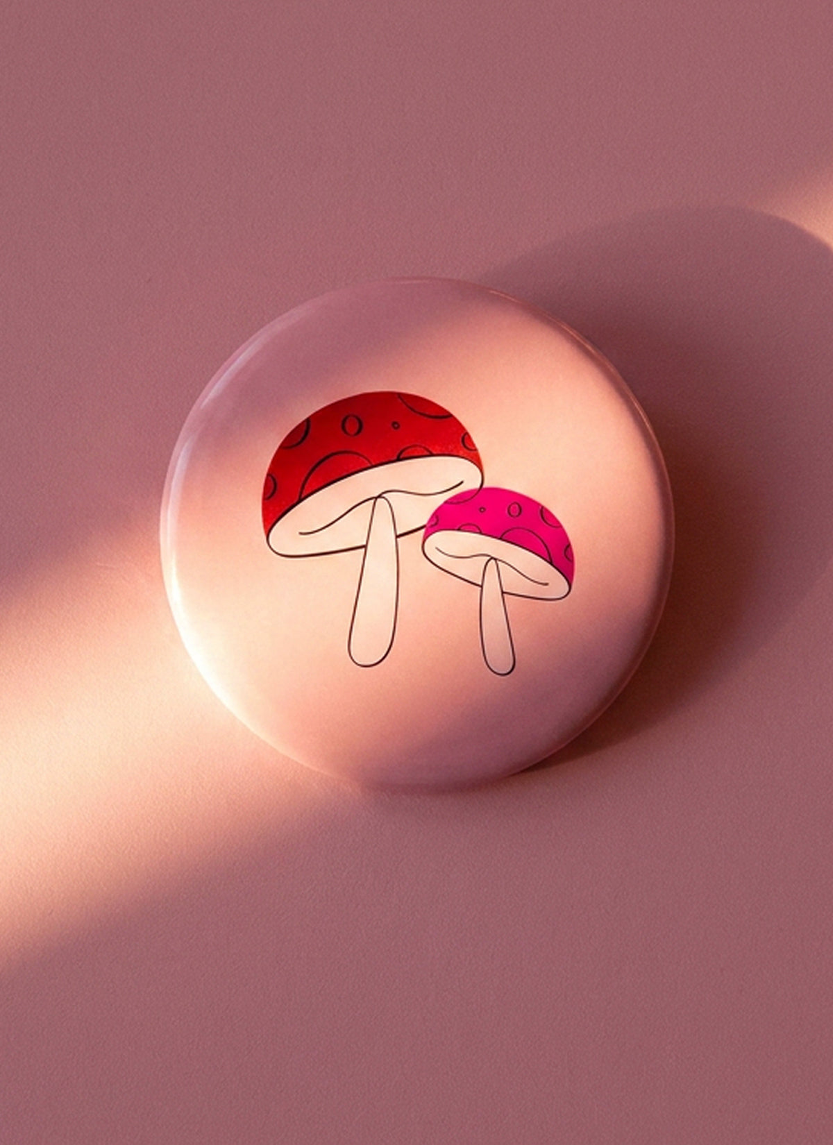 Magic Mushrooms Compact Mirror