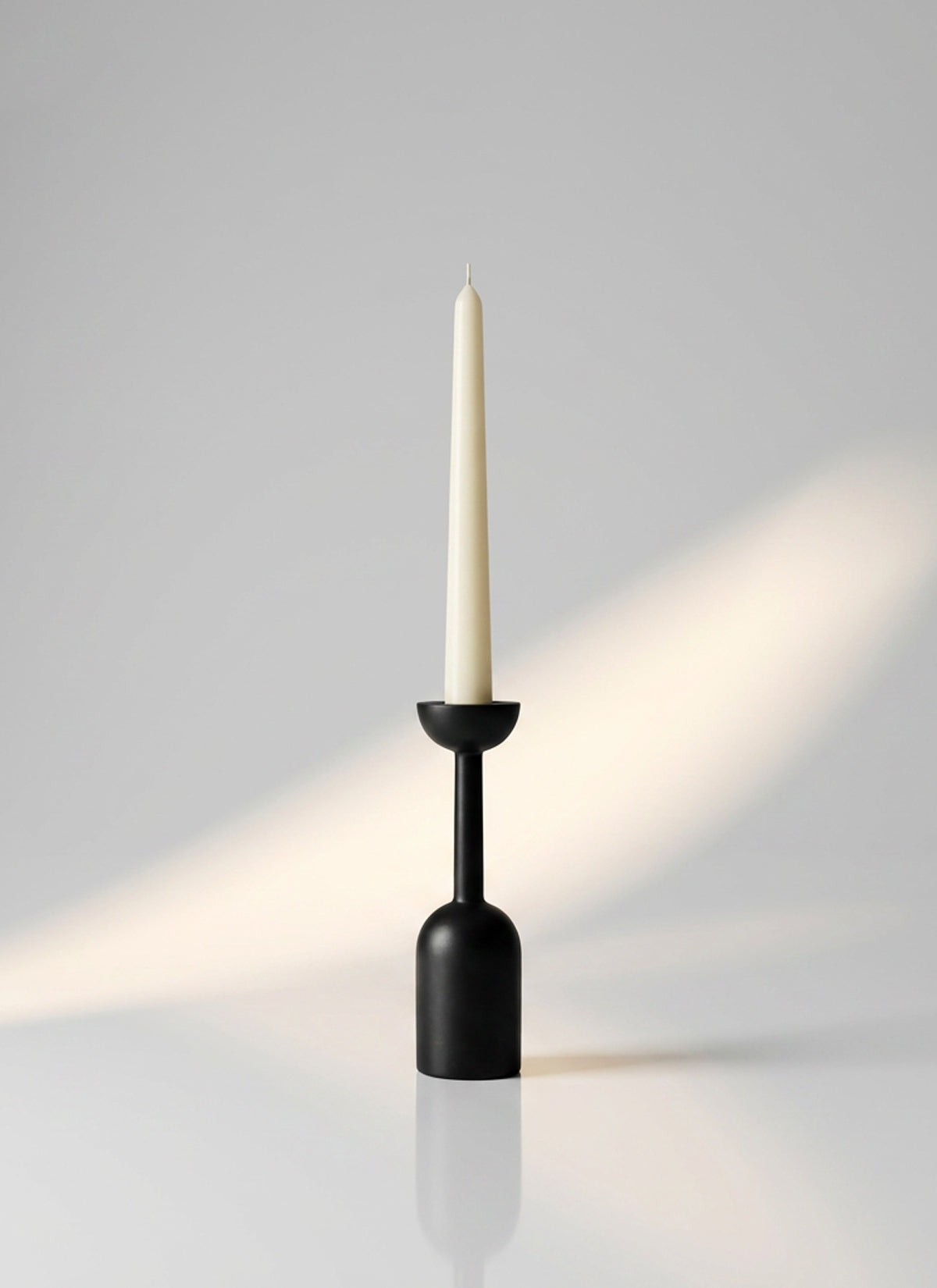 Medium Black Candlestick A