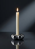 Chrome Bubble Candle Holder