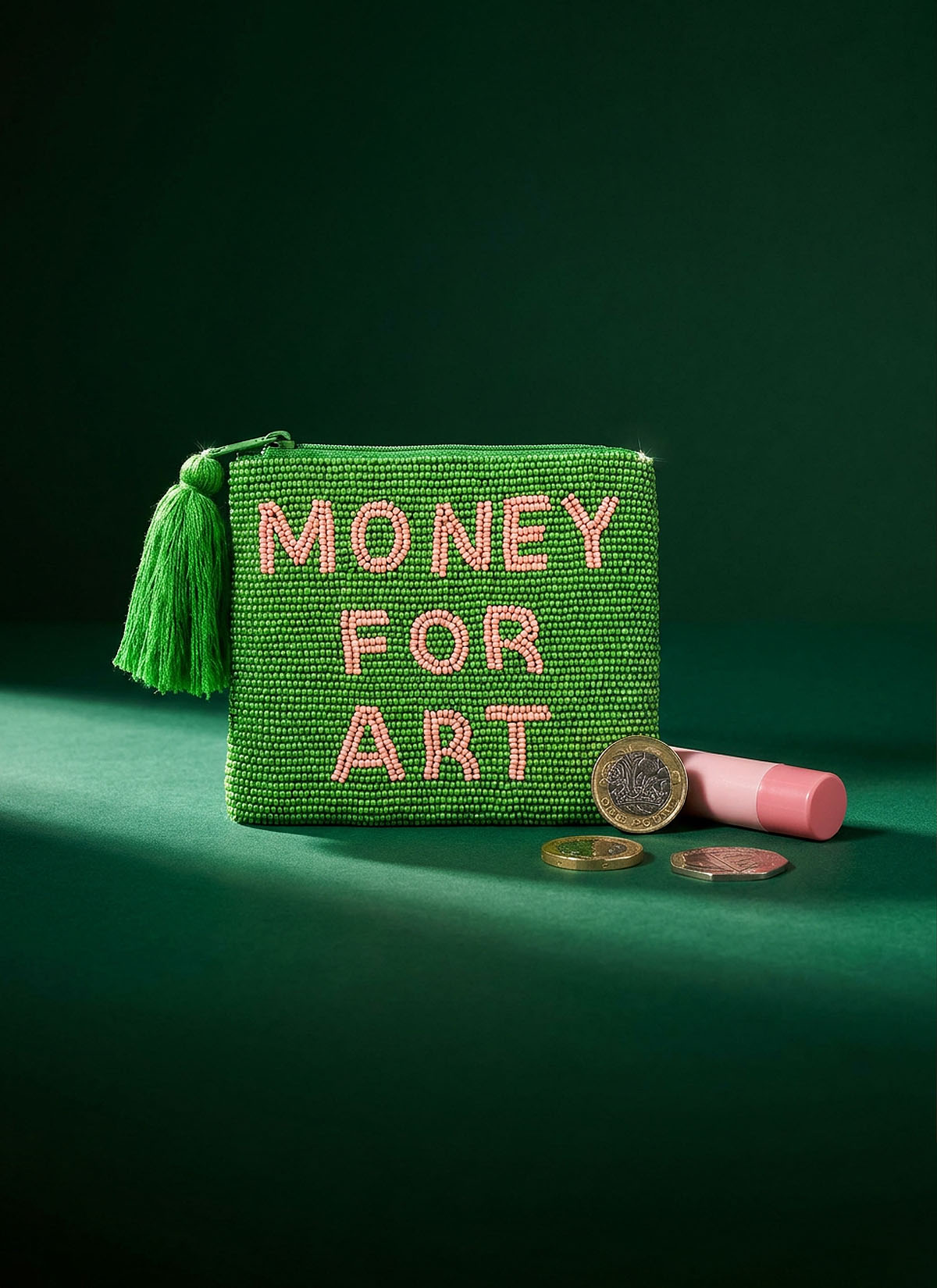 Money For Art Zip Pouch