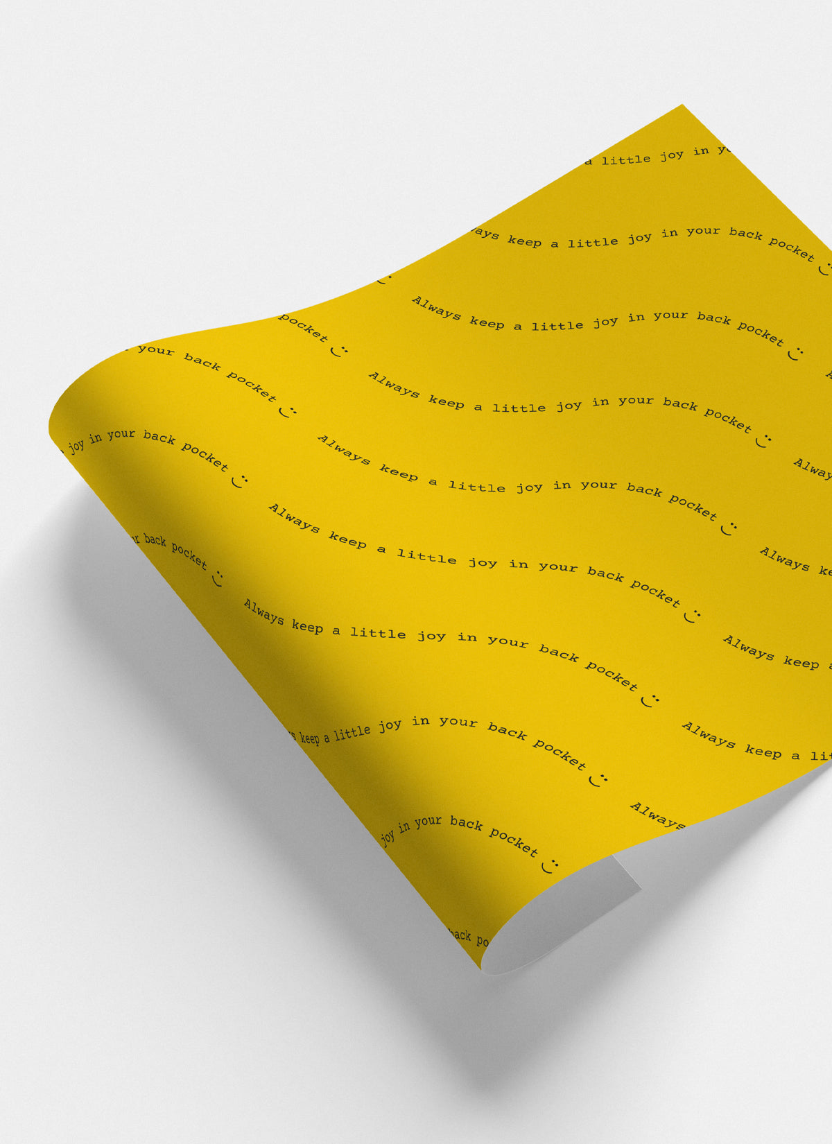 Back Pocket Joy Gift Wrap