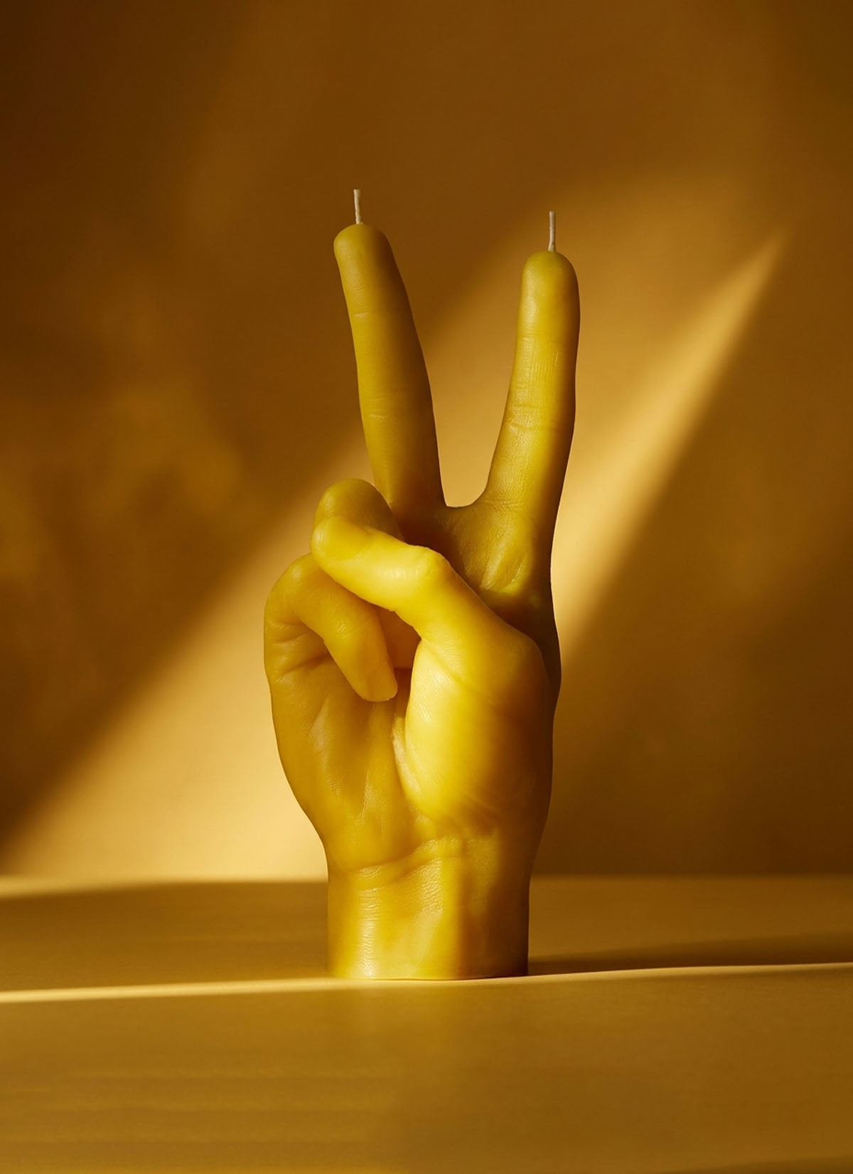 Peace / Piss Off Candle