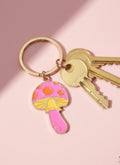 Magic Mushroom Keyring
