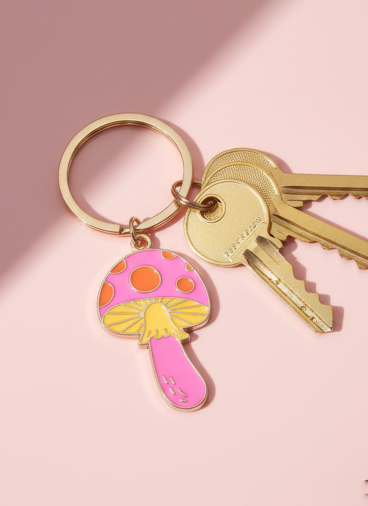 Magic Mushroom Keyring