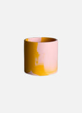 Pink & Orange Jesmonite Pot