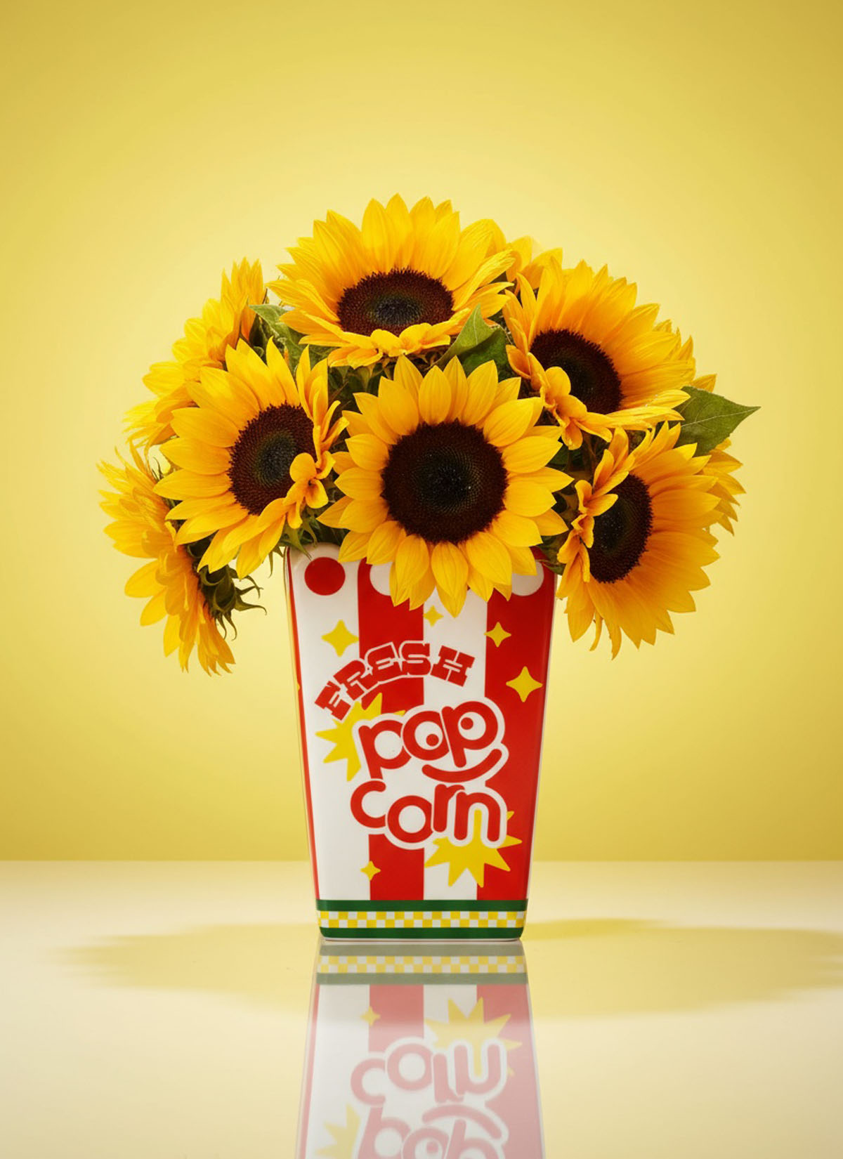 Popcorn Bag Vase
