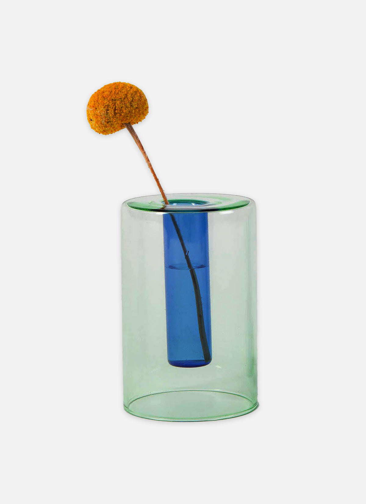 Reversible Glass Vase