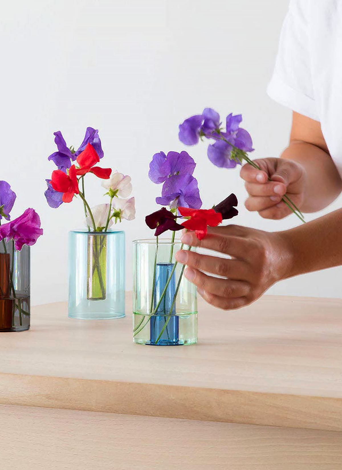 Reversible Glass Vase