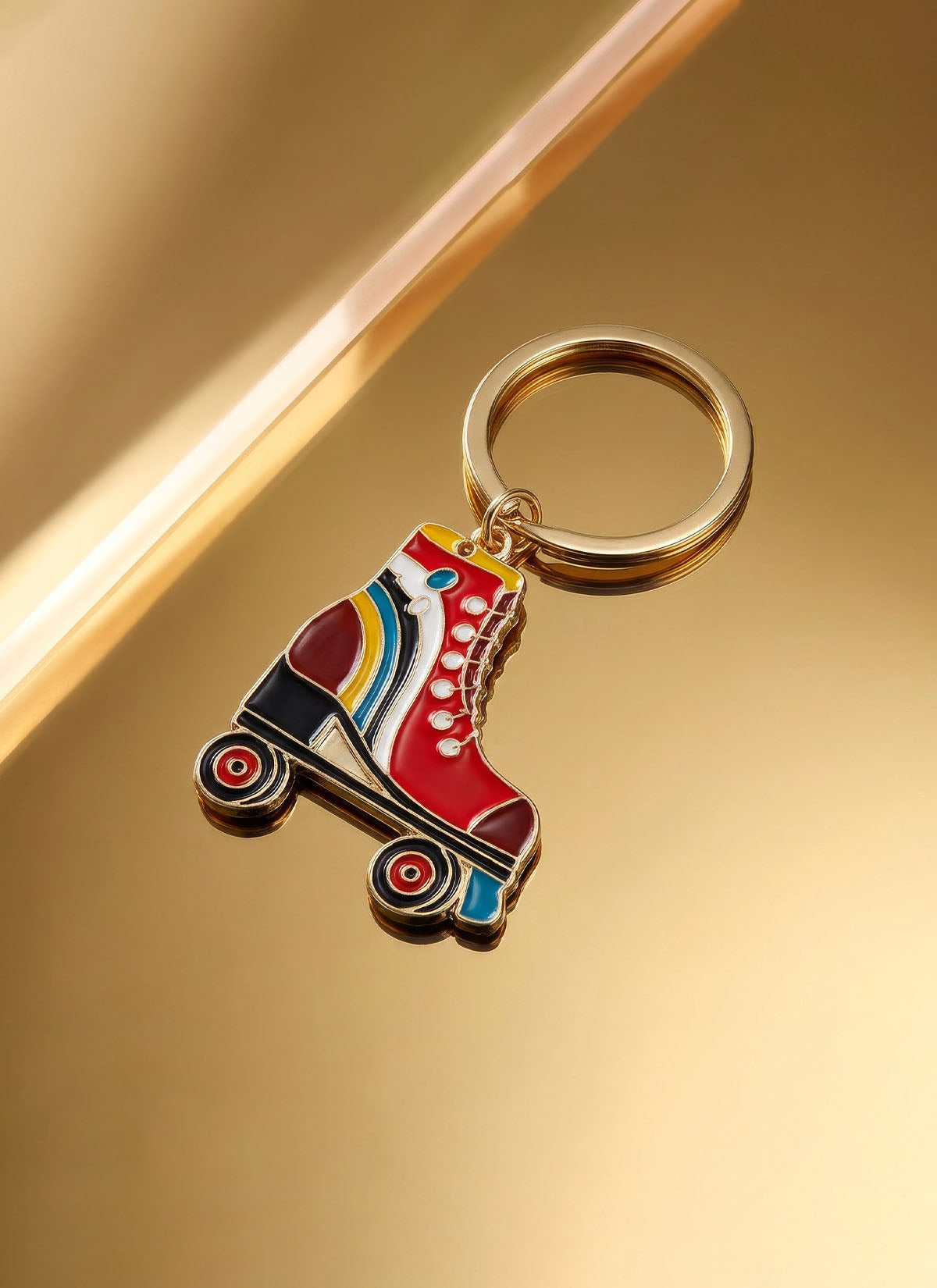 Roller Boot Keyring