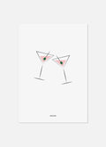 Shaken Not Stirred Art Print