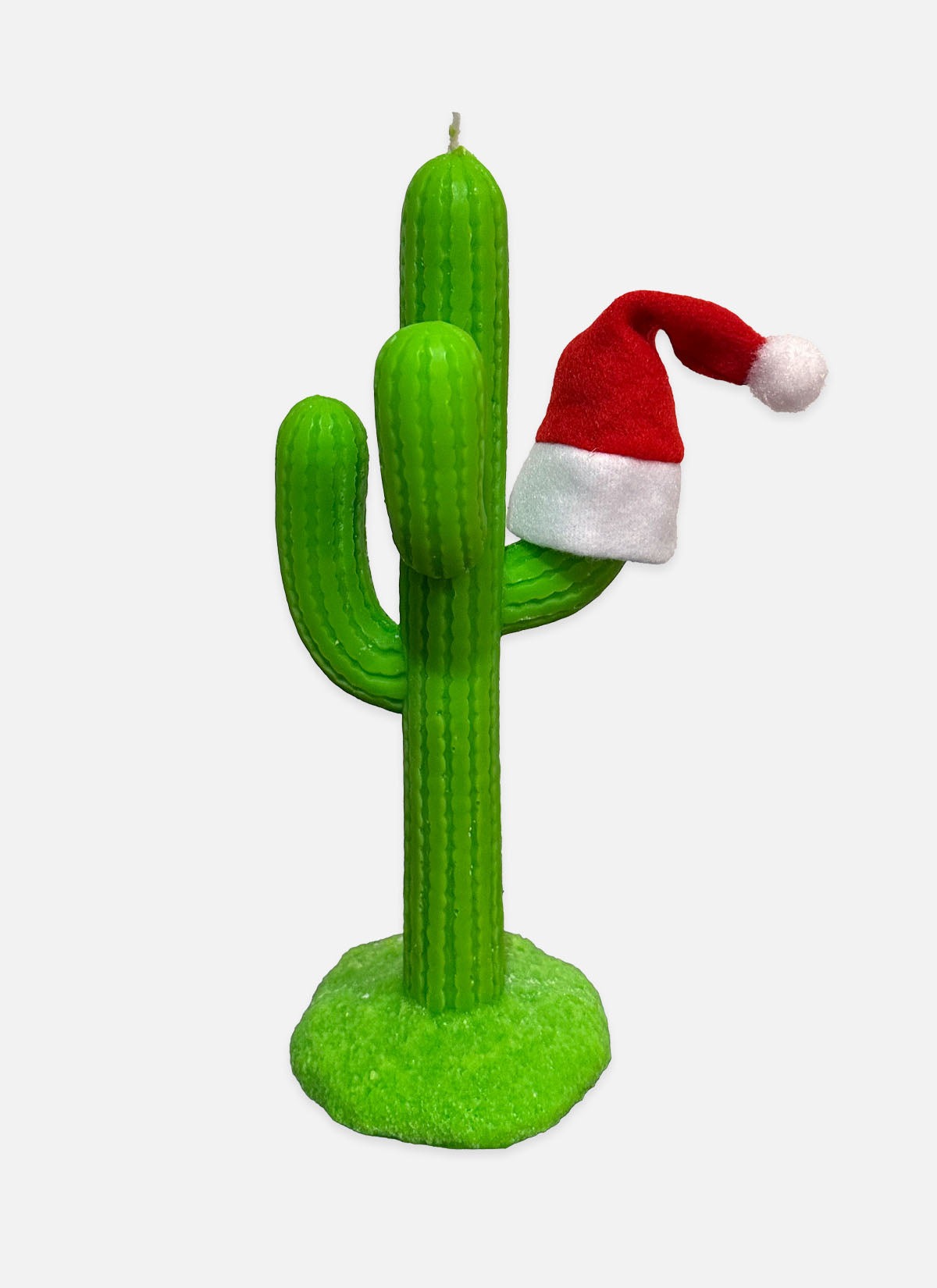 The Santa Cactus Candle