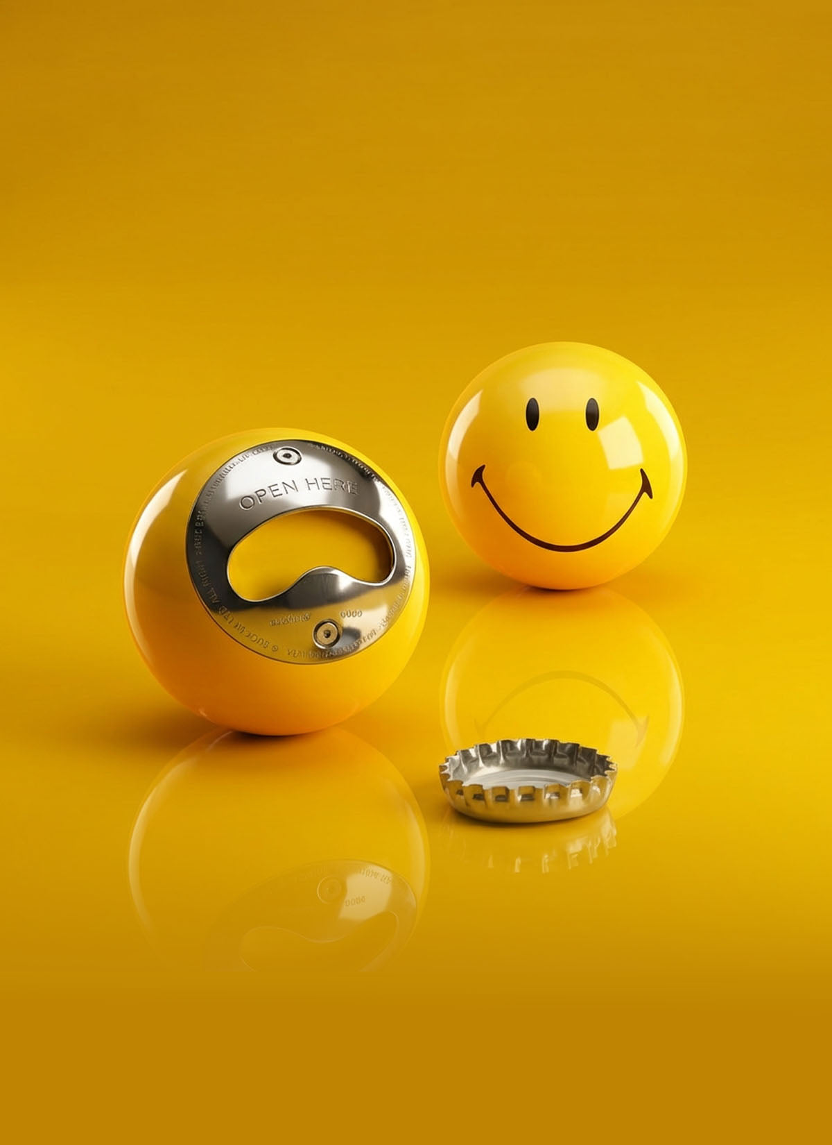 Smiley Bottle Opener