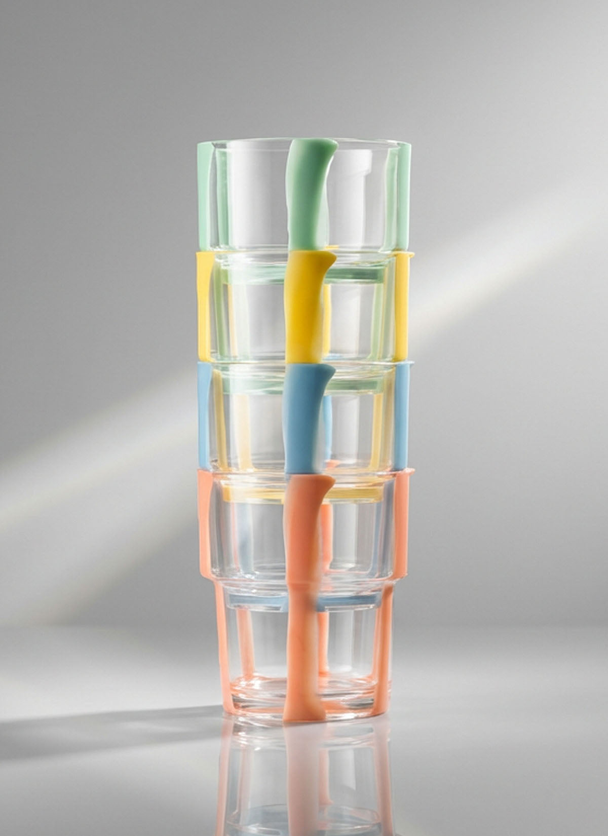 Aqua Stacking Tumbler