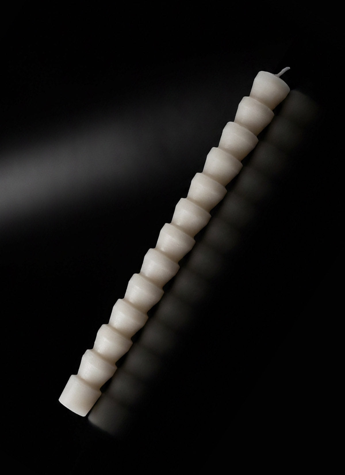 White Taper Candle