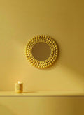 Yellow Ball Wall Mirror