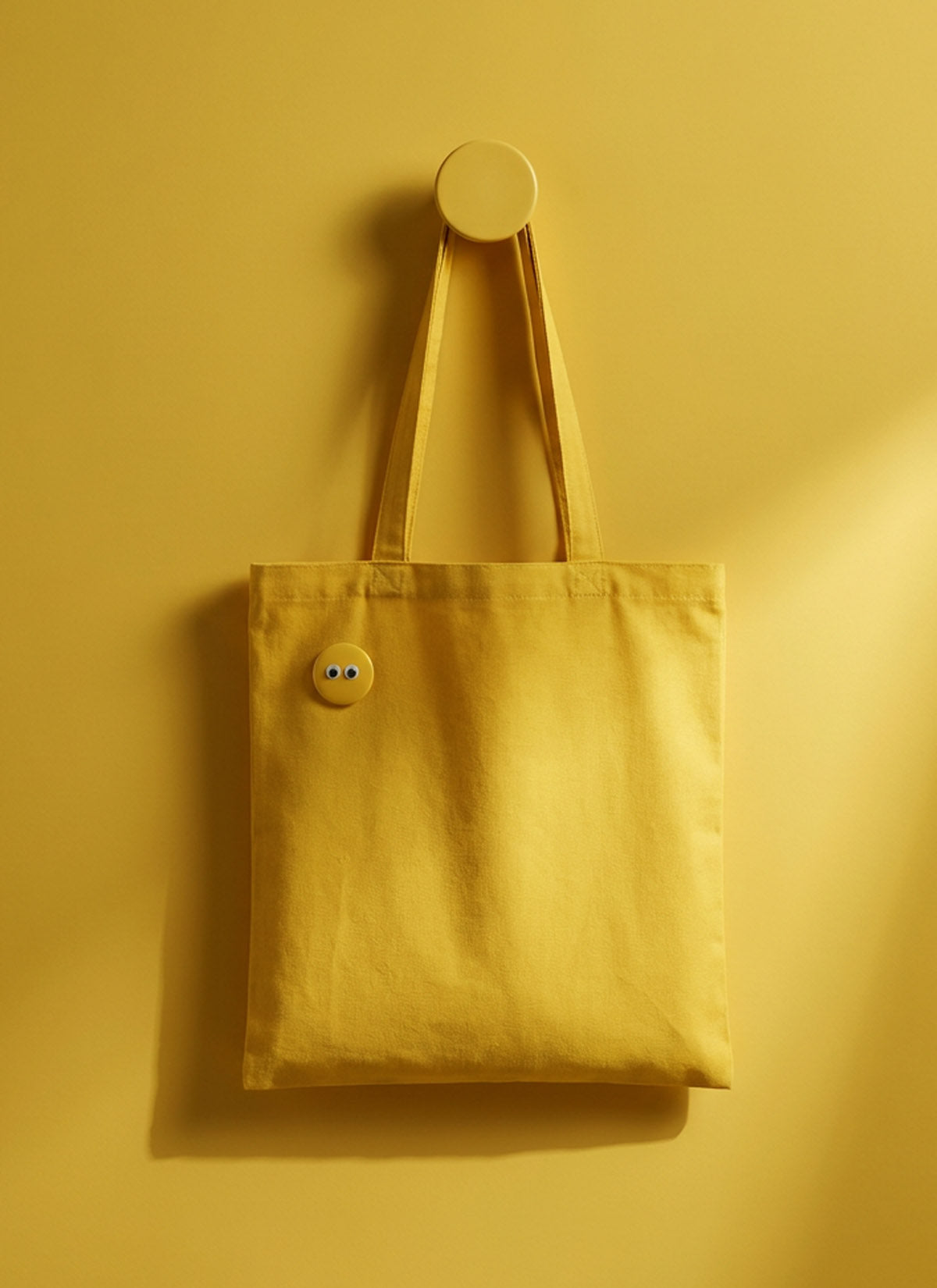 Yellow Googly Eyes Tote Bag