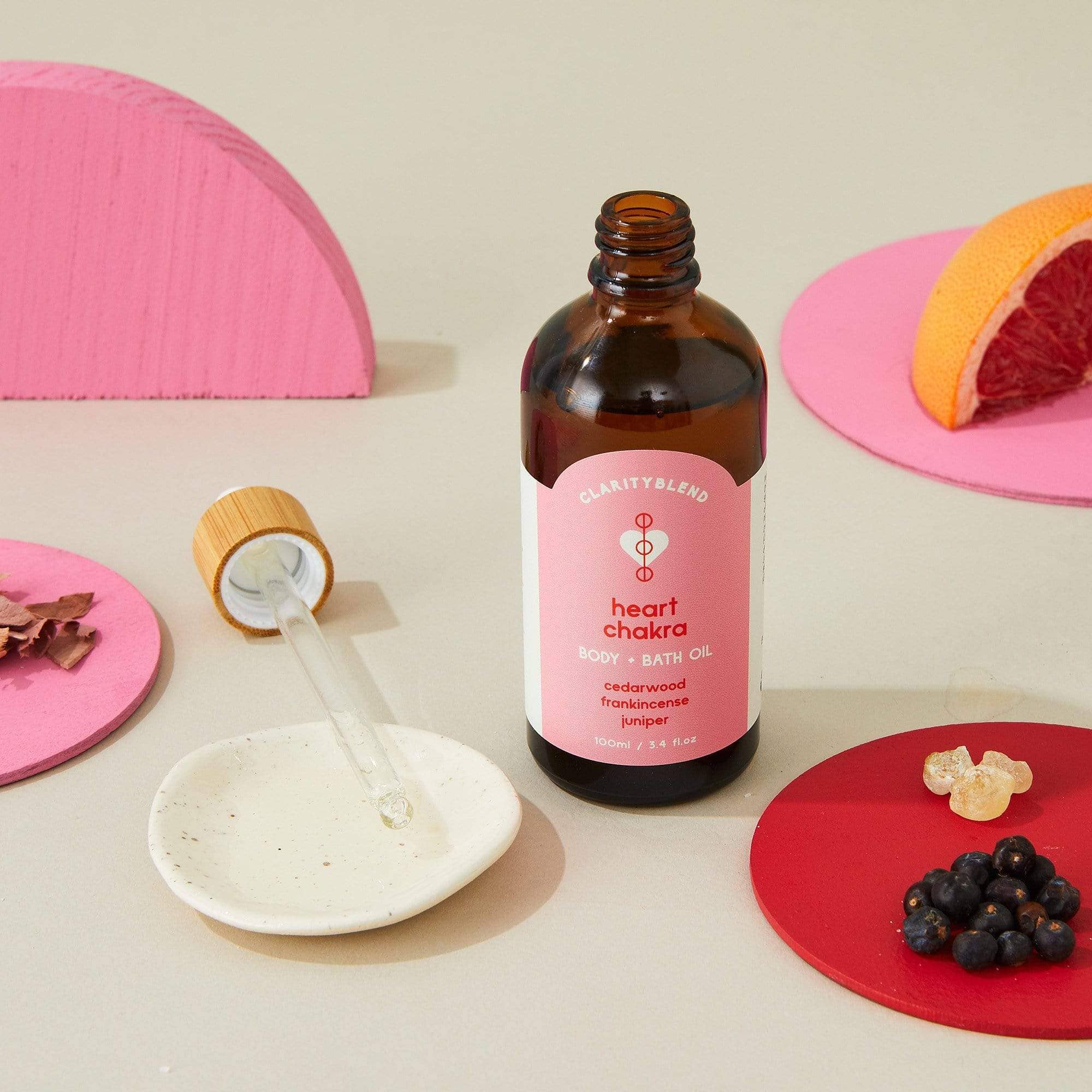 Heart Chakra Body & Bath Oil